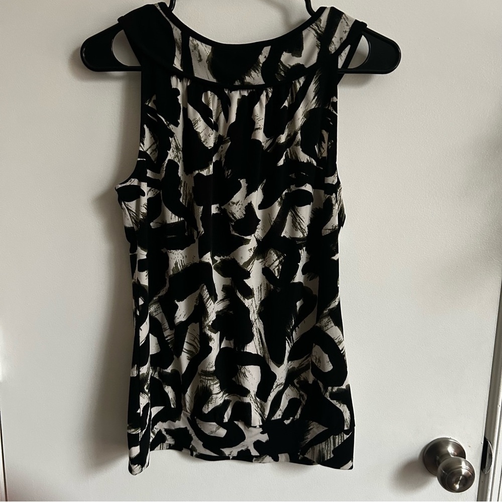 Style & Co, Women, Black and Beige Top - Picture 6 of 10